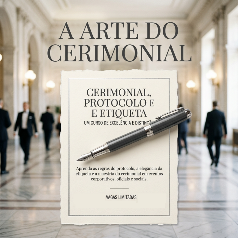 1º Curso sobre Cerimonial, Protocolo e Etiqueta Institucional