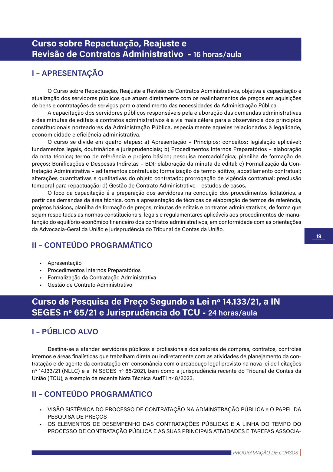 Folder de Cursos - Abop — página 21