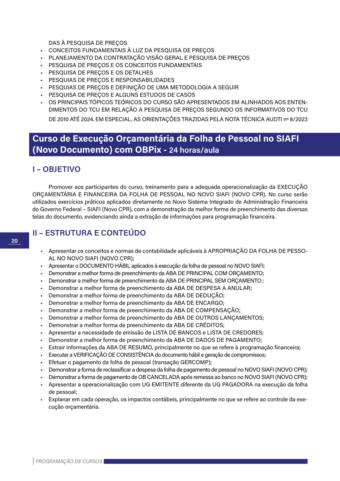 Folder de Cursos - Abop — página 22